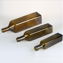 Top Quality Glass Amber Color Olive Oil Bottle Package